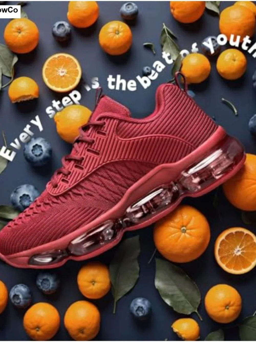 Women's Athletic Sneakers Air Cushion Breathable Mesh Running Cross Training